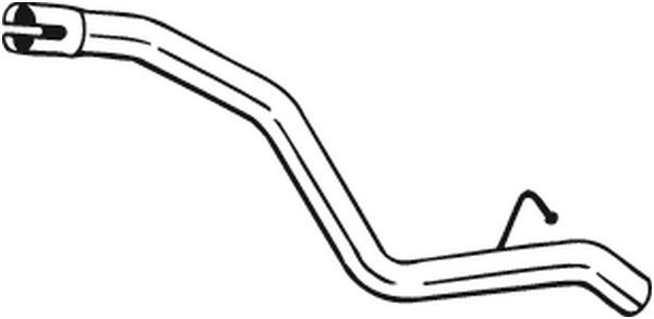 BOSAL 751-409 Exhaust Pipe
