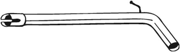 BOSAL 751-423 Exhaust Pipe