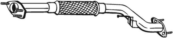 BOSAL 800-063 Exhaust Pipe