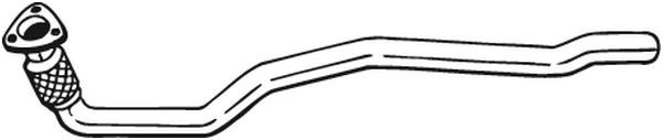 BOSAL 800-121 Exhaust Pipe
