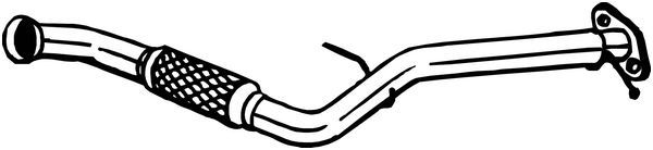 BOSAL 801-195 Exhaust Pipe