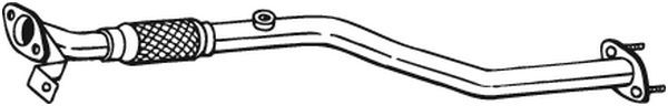 BOSAL 823-911 Exhaust Pipe