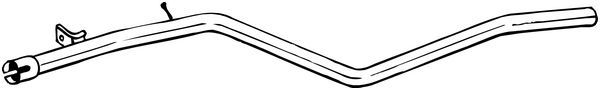 BOSAL 850-159 Exhaust Pipe