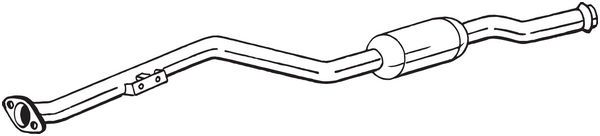 BOSAL 850-173 Exhaust Pipe