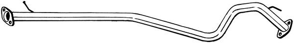 BOSAL 850-193 Exhaust Pipe