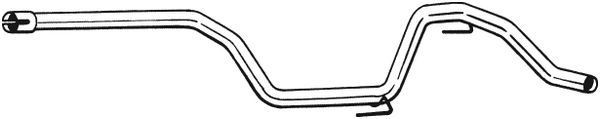 BOSAL 900-015 Exhaust Pipe
