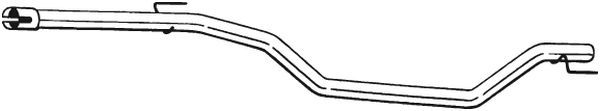 BOSAL 915-631 Exhaust Pipe