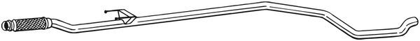 BOSAL 950-095 Exhaust Pipe