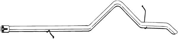BOSAL 950-073 Exhaust Pipe