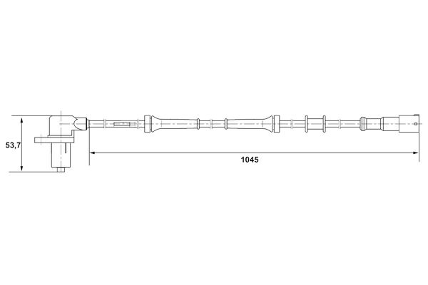 BOSCH 0 265 006 162 Sensor, wheel speed