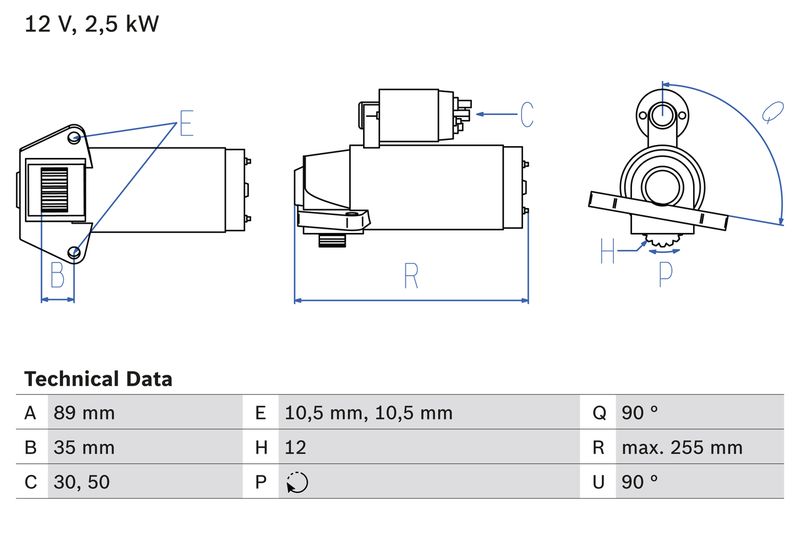 BOSCH 0 986 025 200 Starter