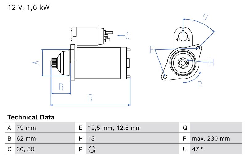 BOSCH 0 986 026 970 Starter