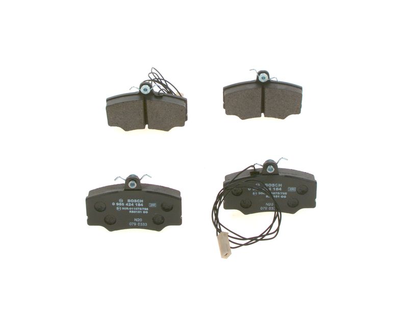 BOSCH 0 986 424 184 Brake Pad Set, disc brake