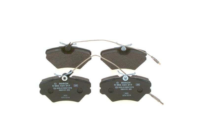 BOSCH 0 986 424 217 Brake Pad Set, disc brake