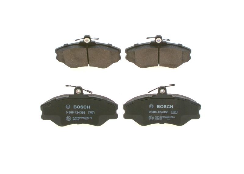 BOSCH 0 986 424 368 Brake Pad Set, disc brake