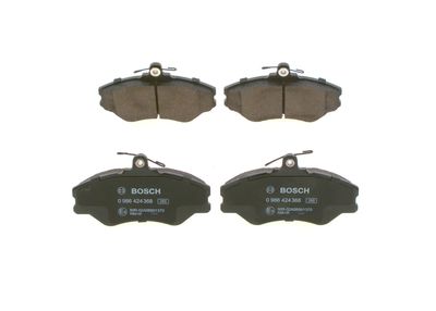 Brake Pad Set, disc brake BOSCH 0 986 424 368