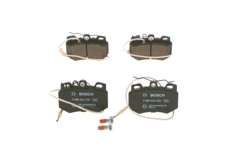 BOSCH 0 986 424 376 Brake Pad Set, disc brake