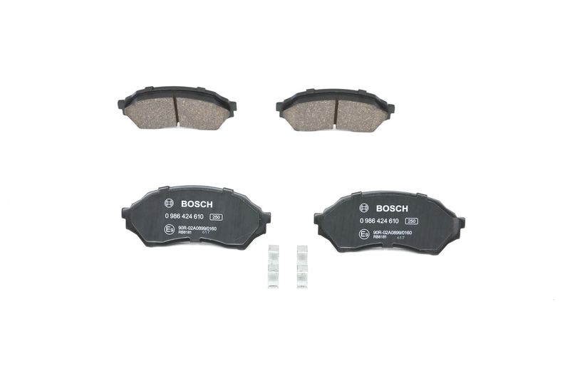 BOSCH 0 986 424 610 Brake Pad Set, disc brake
