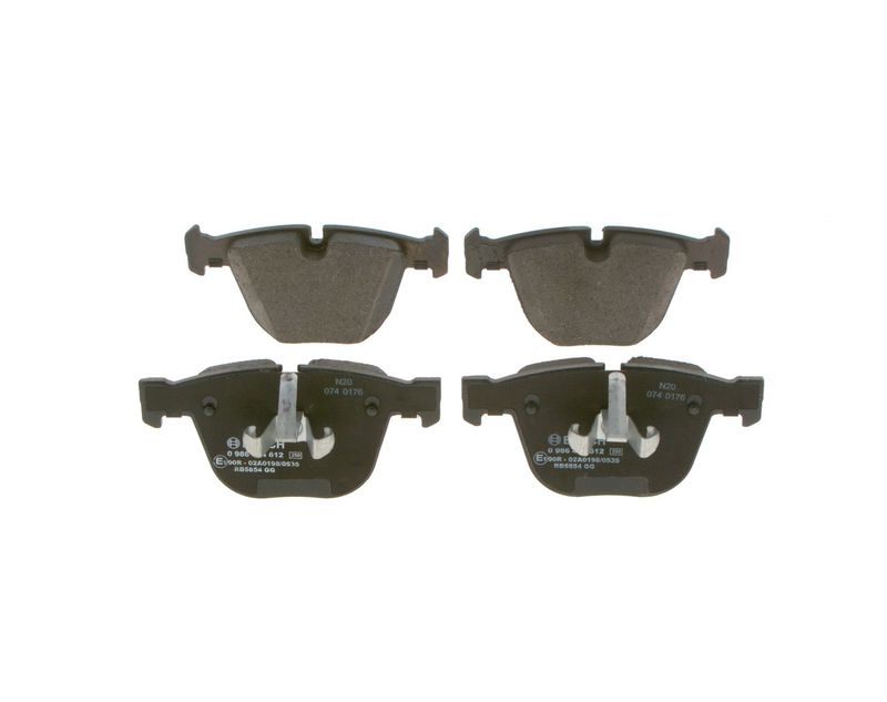 BOSCH 0 986 424 612 Brake Pad Set, disc brake