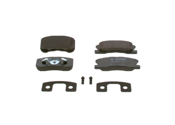 BOSCH 0 986 424 697 Brake Pad Set, disc brake
