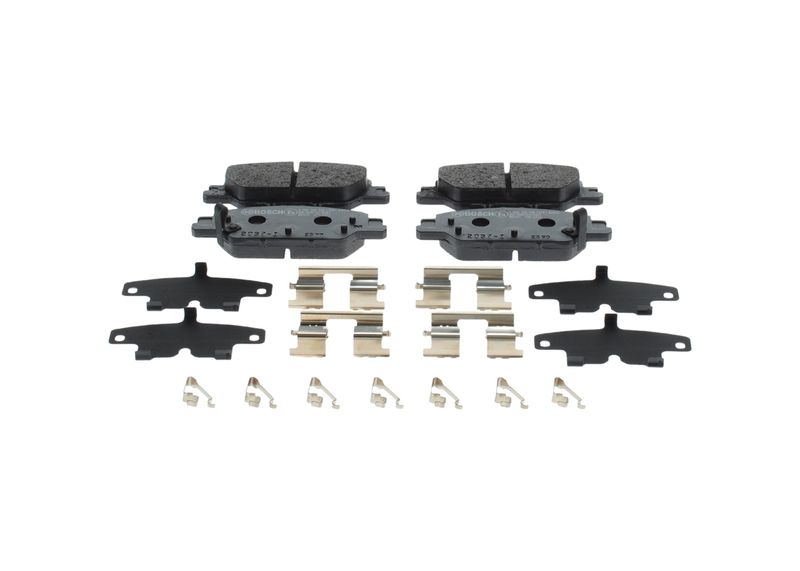 BOSCH 0 986 460 138 Brake Pad Set, disc brake
