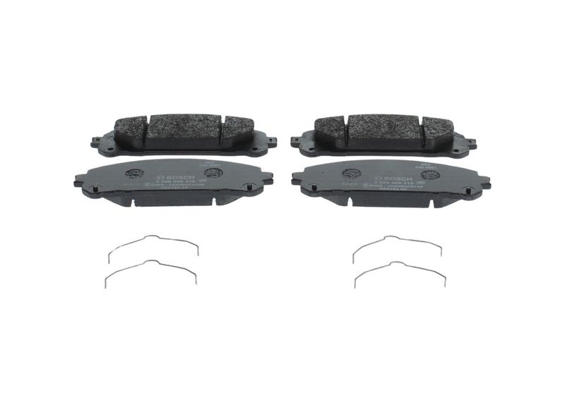 BOSCH 0 986 460 310 Brake Pad Set, disc brake