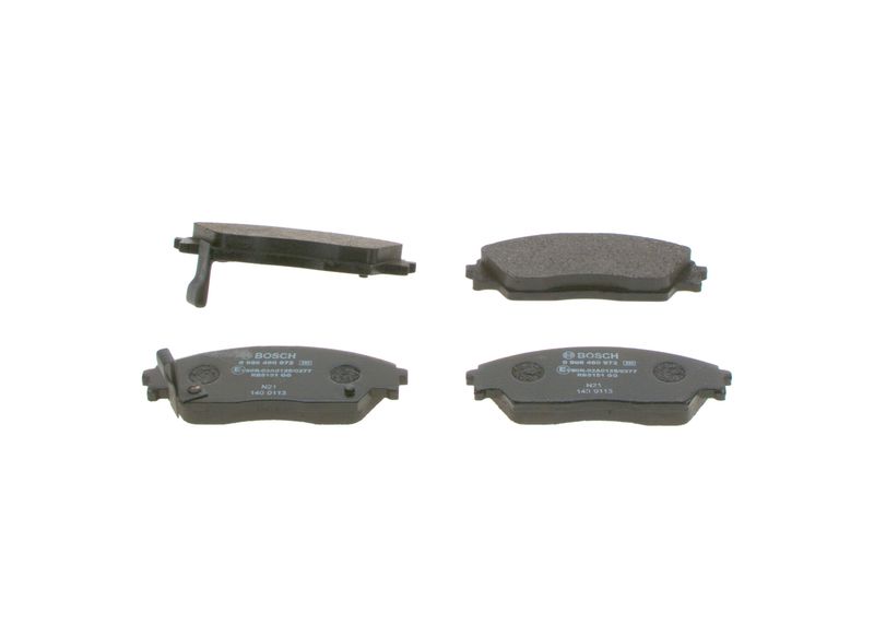 BOSCH 0 986 460 972 Brake Pad Set, disc brake