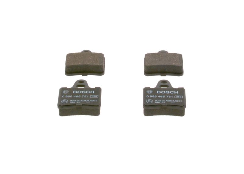BOSCH 0 986 465 751 Brake Pad Set, disc brake