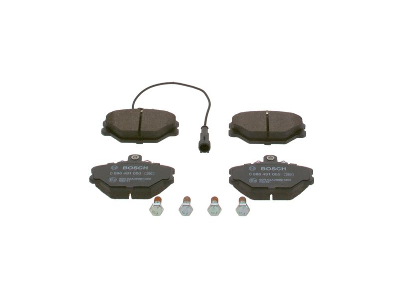 BOSCH 0 986 491 050 Brake Pad Set, disc brake