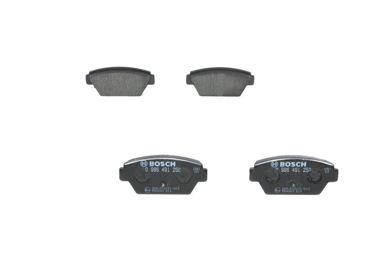 BOSCH 0 986 491 250 Brake Pad Set, disc brake