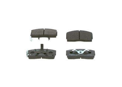 Brake Pad Set, disc brake BOSCH 0 986 493 390