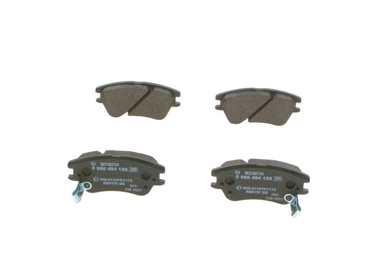 BOSCH 0 986 494 155 Brake Pad Set, disc brake