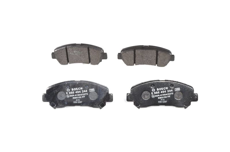BOSCH 0 986 494 244 Brake Pad Set, disc brake
