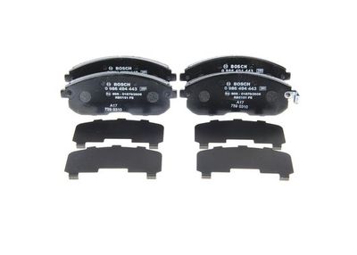 Brake Pad Set, disc brake BOSCH 0 986 494 443