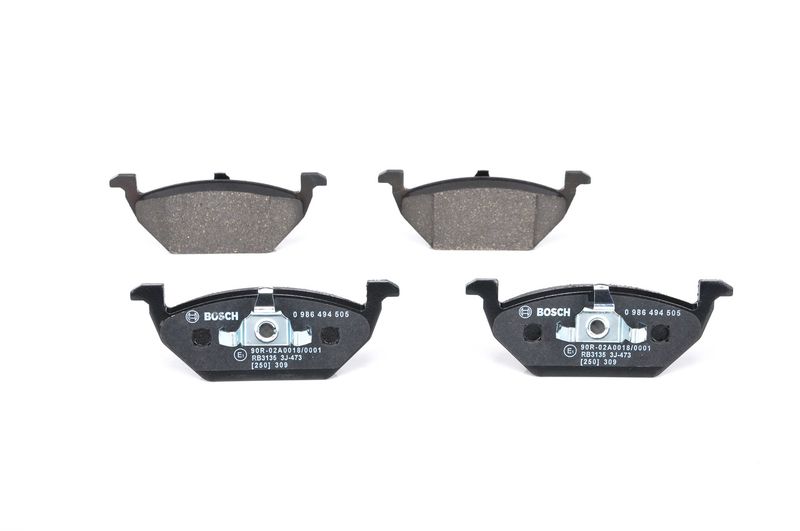 BOSCH 0 986 494 505 Brake Pad Set, disc brake