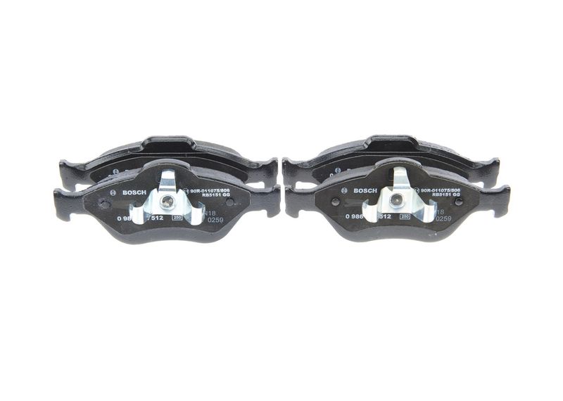BOSCH 0 986 494 512 Brake Pad Set, disc brake