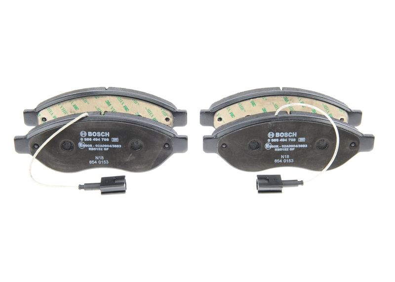BOSCH 0 986 494 798 Brake Pad Set, disc brake