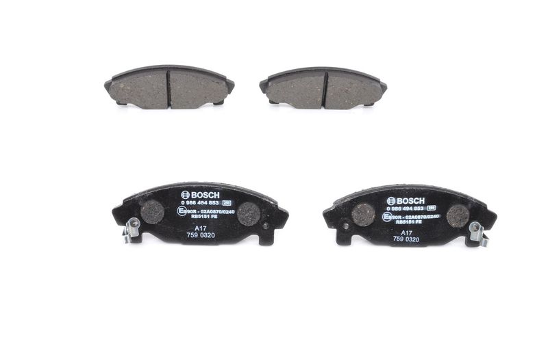 BOSCH 0 986 494 853 Brake Pad Set, disc brake