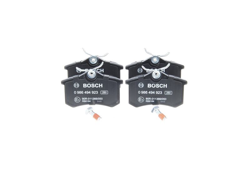 BOSCH 0 986 494 923 Brake Pad Set, disc brake