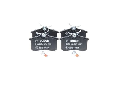 Brake Pad Set, disc brake BOSCH 0 986 494 923