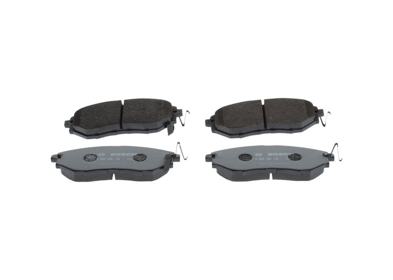 BOSCH 0 986 495 156 Brake Pad Set, disc brake