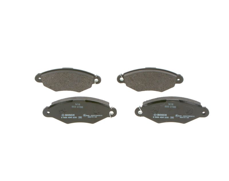 BOSCH 0 986 495 235 Brake Pad Set, disc brake