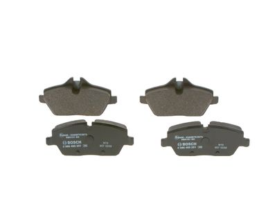 Brake Pad Set, disc brake BOSCH 0 986 495 251