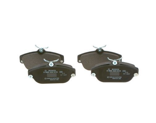 BOSCH 0 986 424 016 Brake Pad Set, disc brake