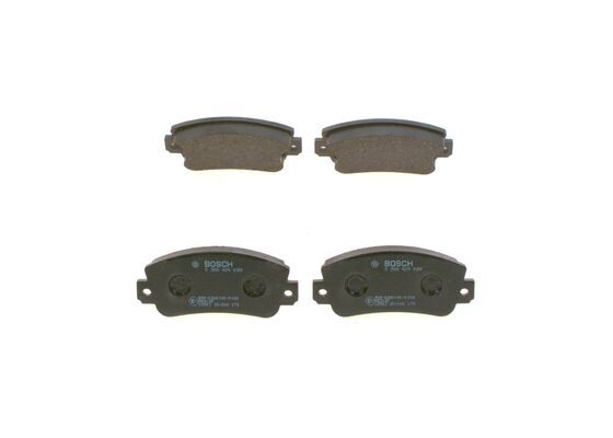 BOSCH 0 986 424 098 Brake Pad Set, disc brake