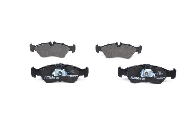 BOSCH 0 986 424 219 Brake Pad Set, disc brake