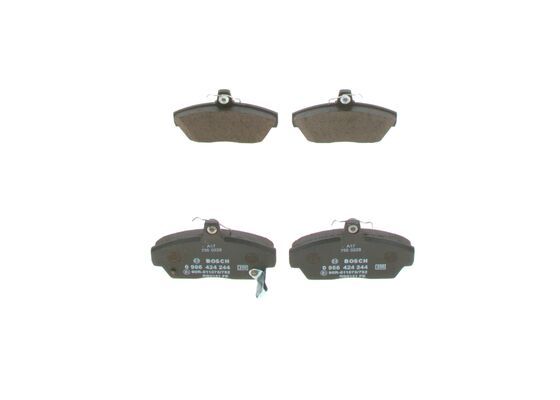 BOSCH 0 986 424 244 Brake Pad Set, disc brake