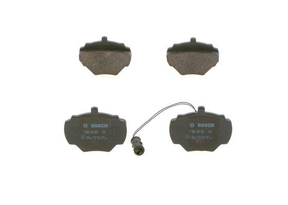 BOSCH 0 986 424 267 Brake Pad Set, disc brake