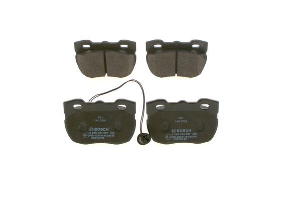BOSCH 0 986 424 287 Brake Pad Set, disc brake
