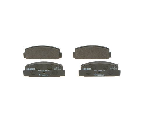 BOSCH 0 986 424 295 Brake Pad Set, disc brake